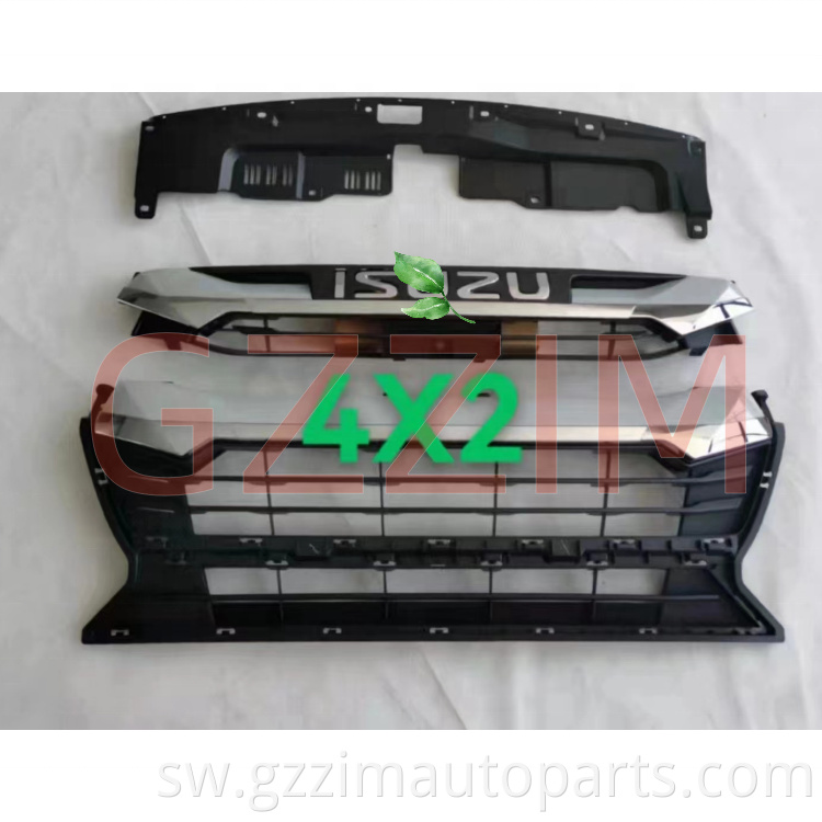 Sehemu za gari grille abs plastiki ya mbele grille ya mbele kwa 4x2 dmax 2022
